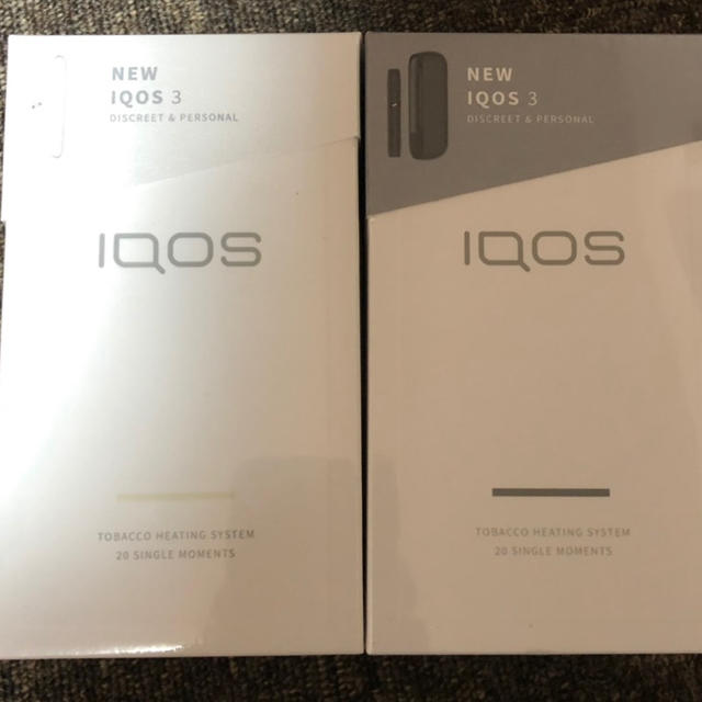 新型IQOS3 グレー15台 白15台