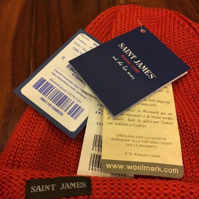 SAINT JAMES(セントジェームス)のセントジェームス 新品  レディースの帽子(ニット帽/ビーニー)の商品写真