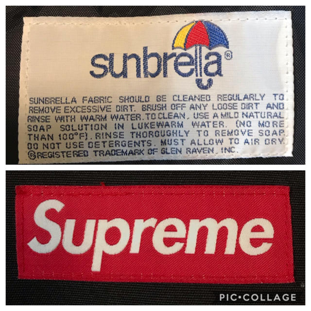 Supreme 09aw sunbrela back pack