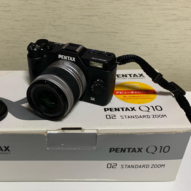 PENTAX(ペンタックス)の美品☆PENTAX Q10 02スタンダードzoom☆ スマホ/家電/カメラのカメラ(ミラーレス一眼)の商品写真