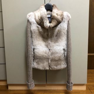 ブルネロクチネリ(BRUNELLO CUCINELLI)のブルネロクチネリ ファージャケット カーディガン サイズ42 美品(カーディガン)