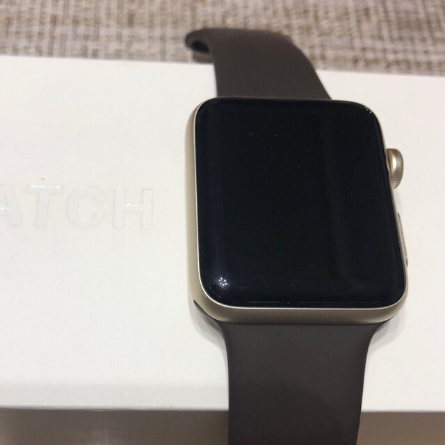 腕時計(デジタル)［24時までセール］Apple Watch シリーズ2 42mm GOLD