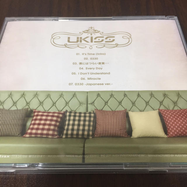 UKISS 0330 ジャパニーズ 日本 ver U-KISS ユキス エンタメ/ホビーのCD(K-POP/アジア)の商品写真