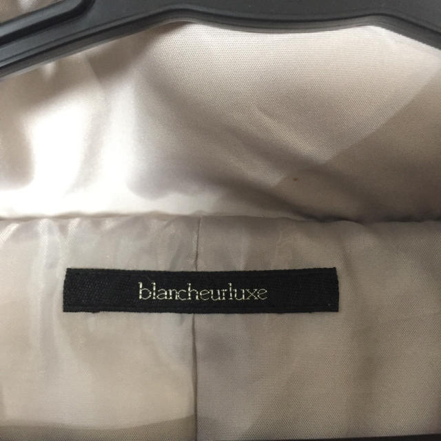 blancheur(ブランシュール)のblancheurluxe ダウンコート レディースのジャケット/アウター(ダウンコート)の商品写真