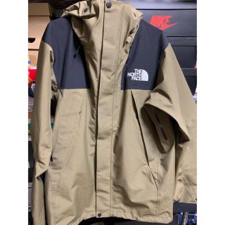 ザノースフェイス(THE NORTH FACE)のマウテンジャケット ビーチグリーン Lサイズ(マウンテンパーカー)