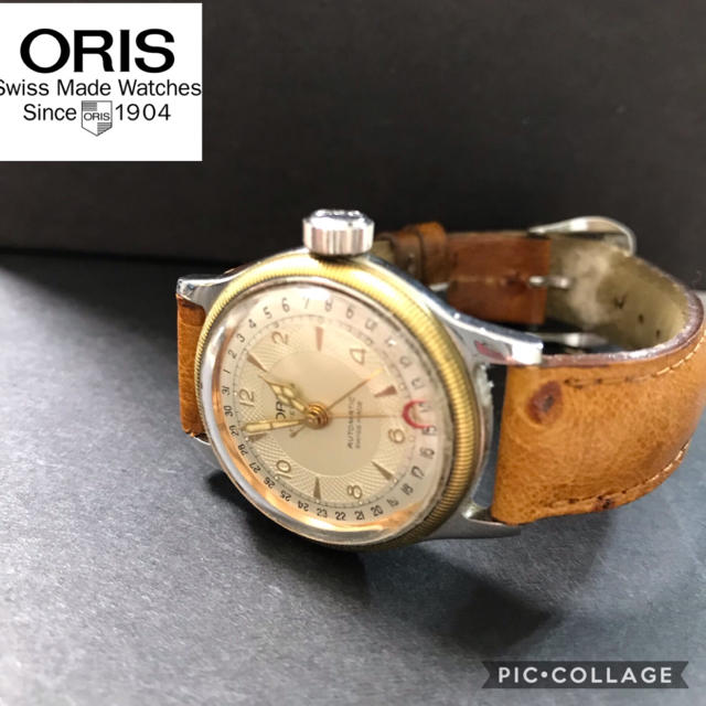 ORIS(オリス)のmatsu様 オリス ビッグクラウンポインターデイト 自動巻 7400B 裏スケ メンズの時計(腕時計(アナログ))の商品写真