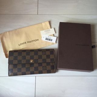 ルイヴィトン(LOUIS VUITTON)の送料込み☆即購入OK☆ ルイヴィトン長財布 ポルトフォイユ  サラ ダミエ(財布)