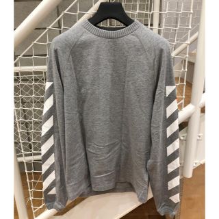 SALE モンクレール✖️off-white コラボ裏起毛スウェット