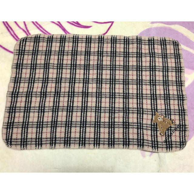 BURBERRY(バーバリー)のバーバリー マルチケット ウール100%美品 キッズ/ベビー/マタニティのこども用ファッション小物(おくるみ/ブランケット)の商品写真