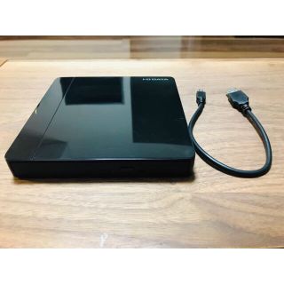 アイオーデータ(IODATA)の［ほぼ新品］外付けDVDドライブ(PC周辺機器)