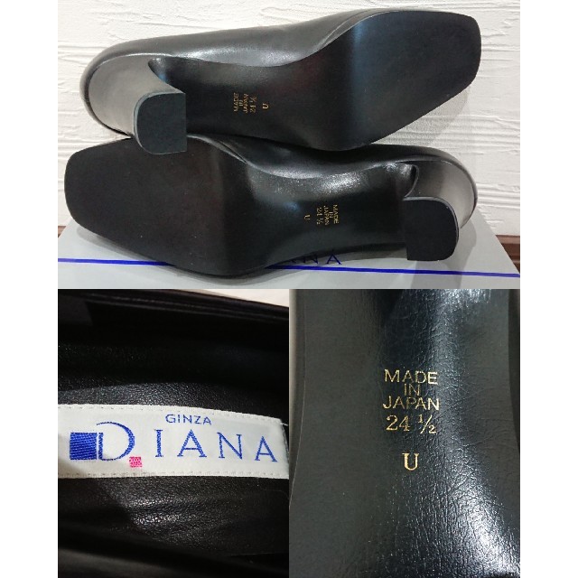 新品未使用❗DIANA パンプス ヒール 24.5 3