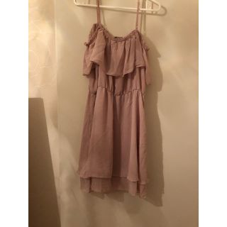 エイチアンドエム(H&M)のオフショルダー ワンピース(ミニワンピース)