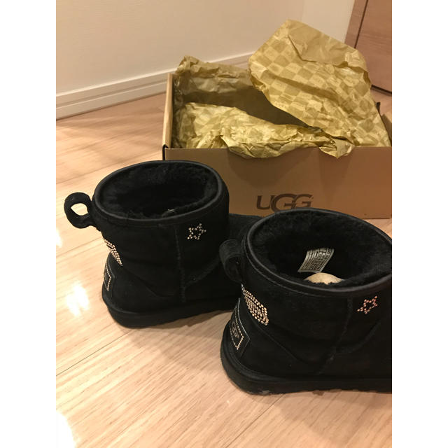 ugg☆ショートブーツ ブラック 7 24㎝