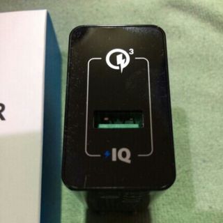 アイフォーン(iPhone)のアンカーQualcomm Quick Charge 3.0(バッテリー/充電器)