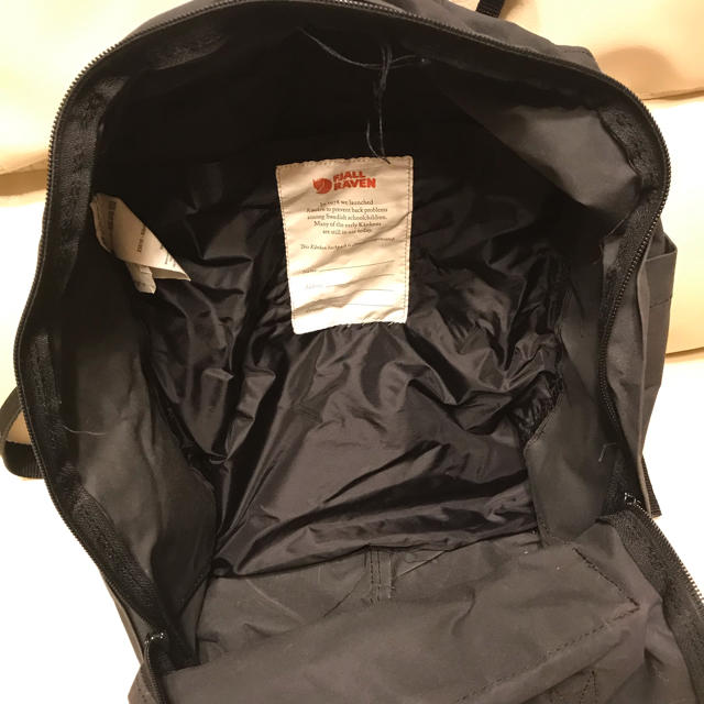 FJALL RAVEN(フェールラーベン)のKANKEN リュック 黒 レディースのバッグ(リュック/バックパック)の商品写真