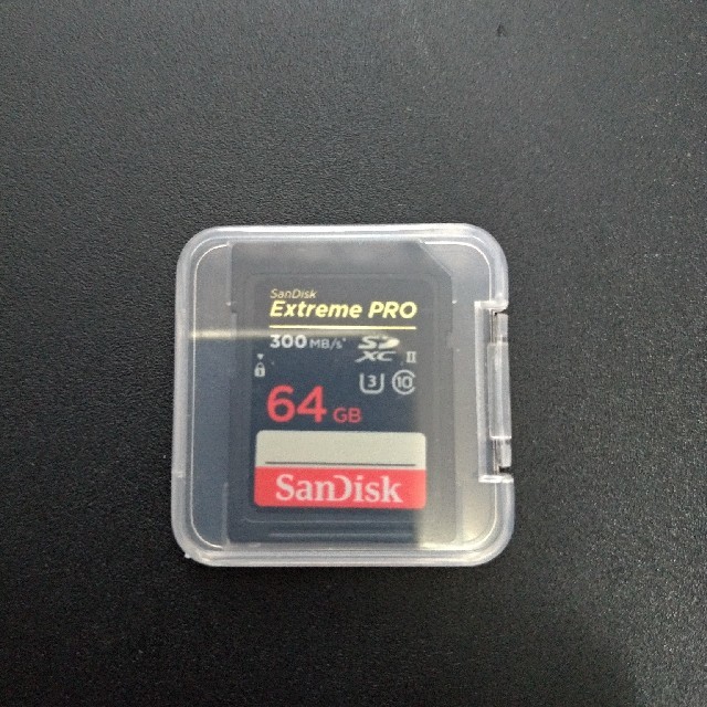【ヤン提督専用】SDカード SDSDXPX-064G　＆　バッテリー