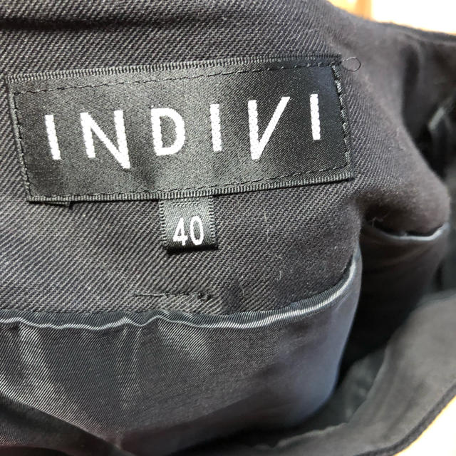 INDIVI(インディヴィ)のINDIVI プリーツスカート フレアスカート レディースのスカート(ひざ丈スカート)の商品写真