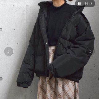 ダブルクローゼット(w closet)のw closet エコダウン(ダウンジャケット)