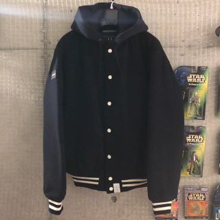 【正規品】 DESCENDANT 17AW CREW WOOL JACKET 1番 美品 - スタジャン