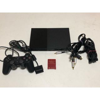 プレイステーション2(PlayStation2)のバギー様専用　PＳ２本体（ＳＣＰＨ－90000）ブラック　完動品(家庭用ゲーム機本体)