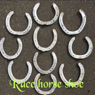 Lucky horse shoe 競走馬蹄鉄  10個(置物)