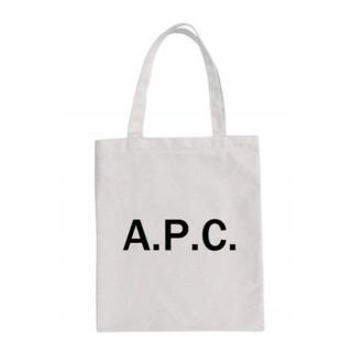 アーペーセー(A.P.C)ののんべ様専出【新品未使用】A.P.C.トートバッグホワイト(トートバッグ)