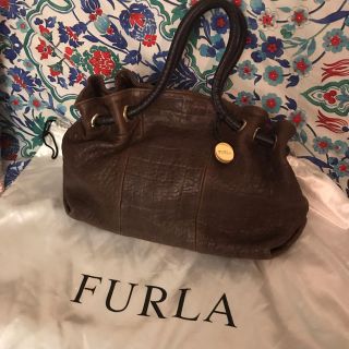 フルラ(Furla)のあややん様専用 FURLA 型押しレザートート（パスケースプレゼント🎁）(トートバッグ)