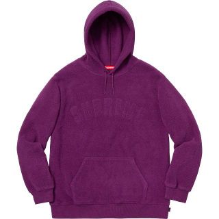 シュプリーム(Supreme)のSサイズ Supreme Polartec Hooded Sweatshirt(パーカー)