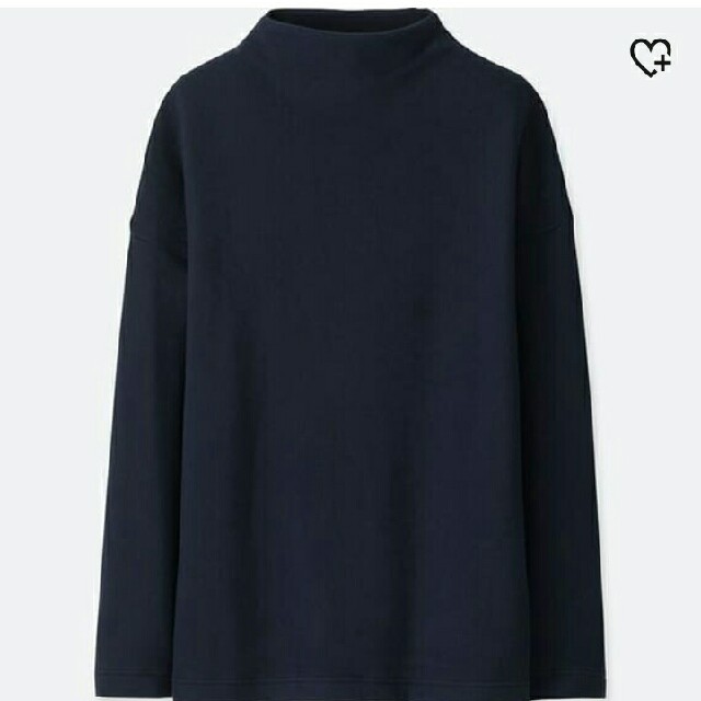 UNIQLO(ユニクロ)のソフトニットフリースハイネックT レディースのトップス(カットソー(長袖/七分))の商品写真