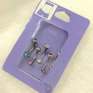 クレアーズ(claire's)の《お値下げ》新品★へそピアス♡5つセット(ピアス)