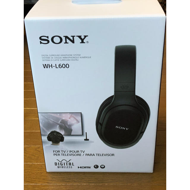SONY - SONY デジタルサラウンド ヘッドホンシステム WH-L600 新品同様
