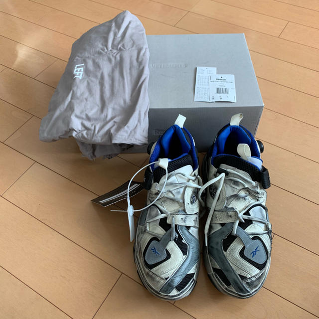 靴/シューズvetements  Reebok スニーカー supreme バレンシアガ