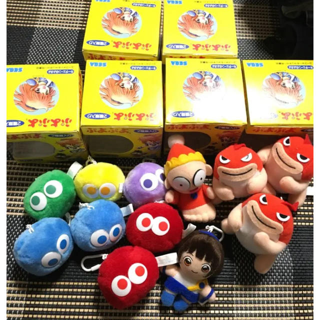 当時物 ぷよぷよ キーチェーンぷよぷよ ぬいぐるみ SEGA セット