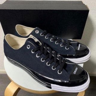 アンダーカバー(UNDERCOVER)のアンダーカバー × CONVERSE CHUCK TAYLOR 70 OX 黒(スニーカー)