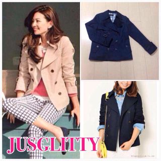 ジャスグリッティー(JUSGLITTY)のJUSGLITTY♡ショートトレンチ(トレンチコート)