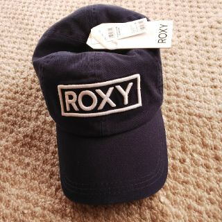 ロキシー(Roxy)のROXY帽子ネイビー☆売約済み☆(ハット)