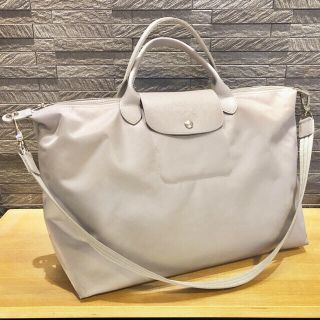 ロンシャン(LONGCHAMP)のLONGCHAMP ロンシャン ル プリアージュネオ グレー(トートバッグ)