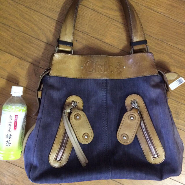 Chloe(クロエ)のchloe 正規品 デニムバッグ 格安！ レディースのバッグ(トートバッグ)の商品写真