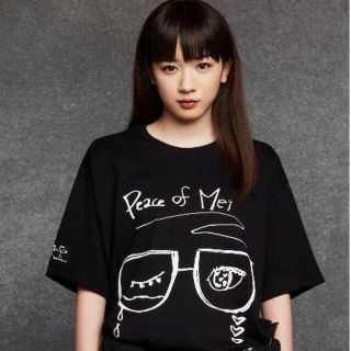 ヨウジヤマモト(Yohji Yamamoto)のヨウジヤマモト × 永野芽郁 コラボ Tシャツ 黒 M(Tシャツ(半袖/袖なし))