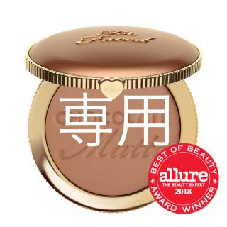 トゥフェイス(Too Faced)のtoofaced  チョコレート ブロンザー(フェイスパウダー)