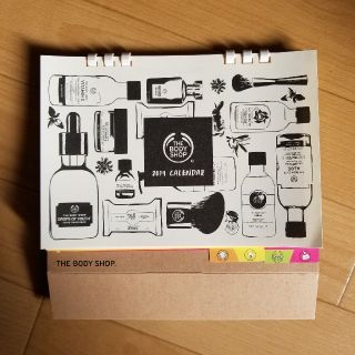 ザボディショップ(THE BODY SHOP)のTHE BODY SHOP 卓上カレンダー 2019(カレンダー/スケジュール)