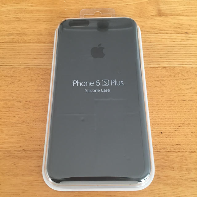 Apple(アップル)のApple 純正 iPhone 6 6s Plus ケース チャコールグレー スマホ/家電/カメラのスマホアクセサリー(iPhoneケース)の商品写真
