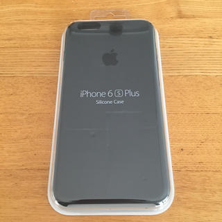 アップル(Apple)のApple 純正 iPhone 6 6s Plus ケース チャコールグレー(iPhoneケース)