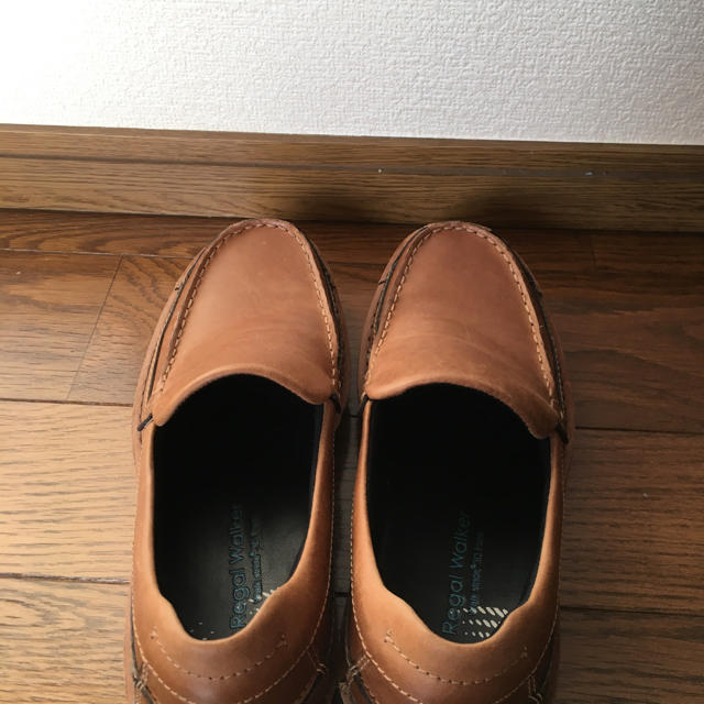 REGAL(リーガル)のリーガルウォーカースリッポン25.5 メンズの靴/シューズ(スリッポン/モカシン)の商品写真