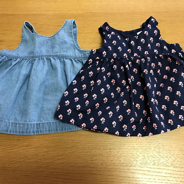 babyGAP(ベビーギャップ)のGAPベビー 女の子用まとめ売り7点 キッズ/ベビー/マタニティのベビー服(~85cm)(ロンパース)の商品写真