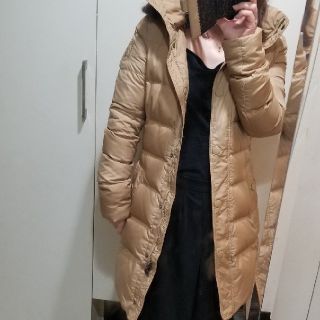 トミーヒルフィガー ダウンコート(レディース)(ベージュ系)の通販 5