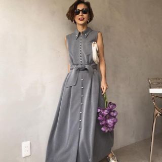 アメリヴィンテージ(Ameri VINTAGE)のLADY PEARL DRESS(ロングドレス)