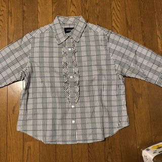 イーストボーイ(EASTBOY)のEAST BOY 15号サイズ 七分袖ブラウス 新品未使用(シャツ/ブラウス(長袖/七分))