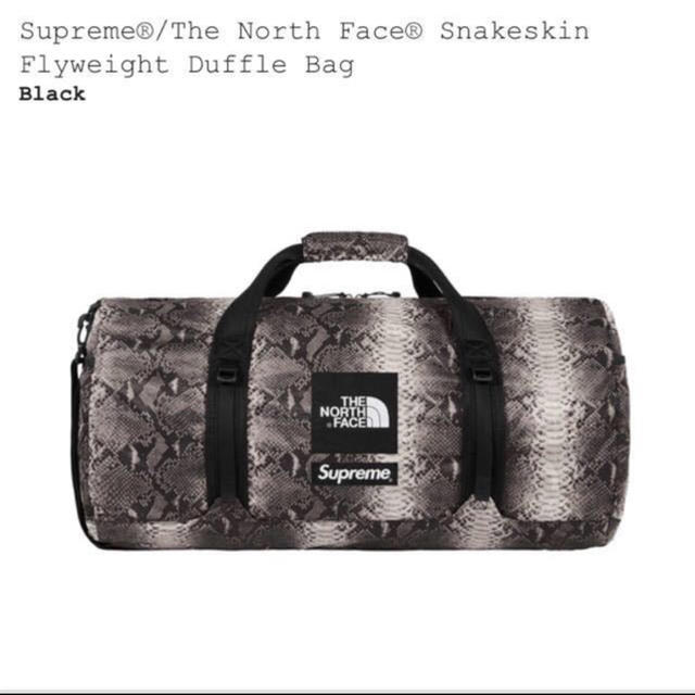 The North Face Snakeskin  Duffle Bag