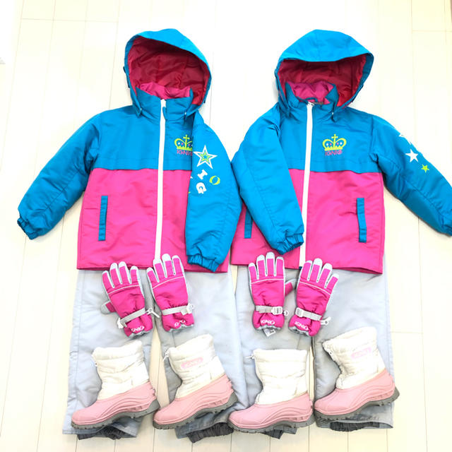 スノーウェアpepe様 キッズ/ベビー/マタニティのキッズ服女の子用(90cm~)(その他)の商品写真